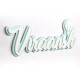 Two Layer Airballoon Name Plate